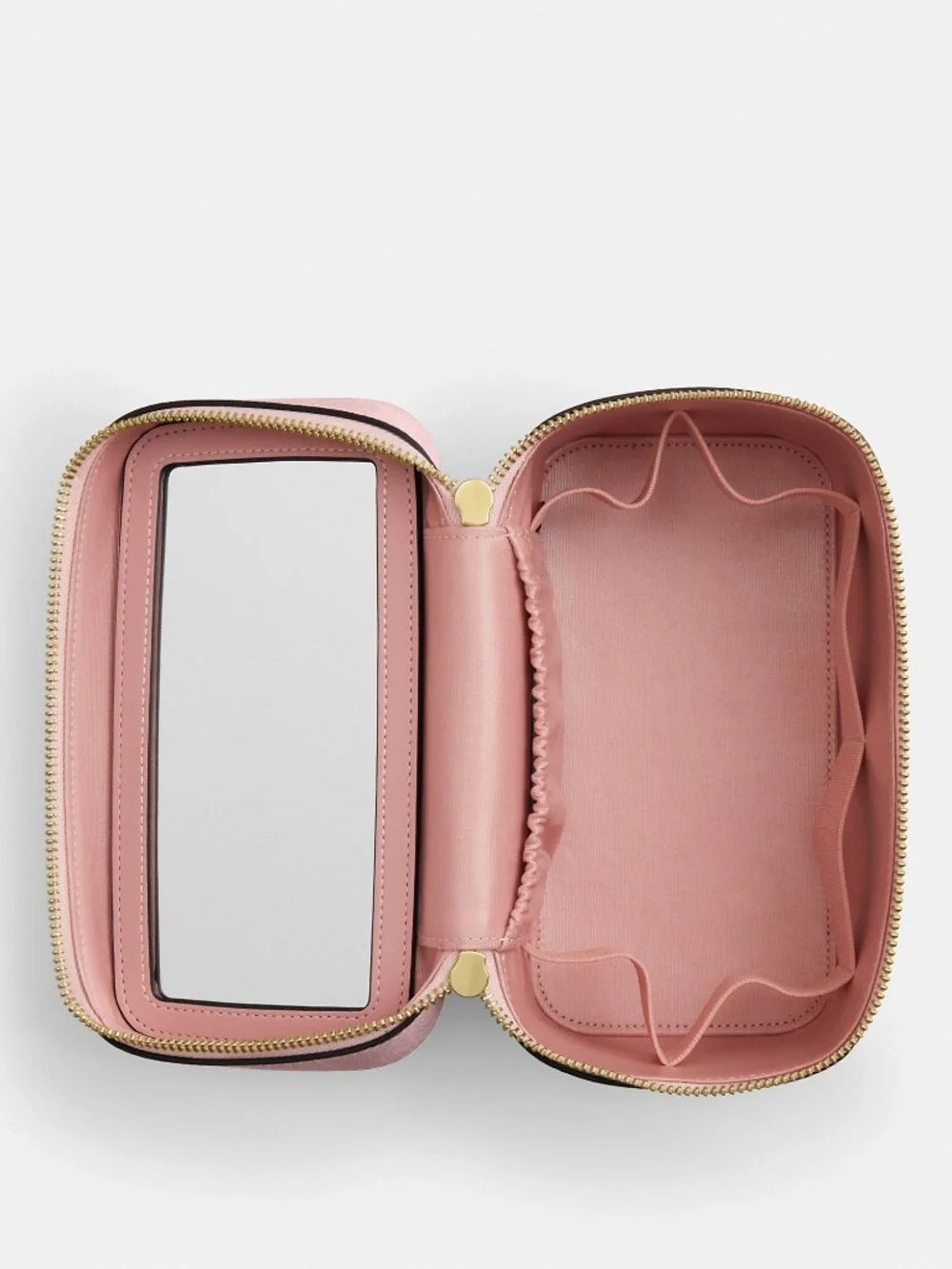 Coach Outlet Cosmetic Case In Signature Canvas